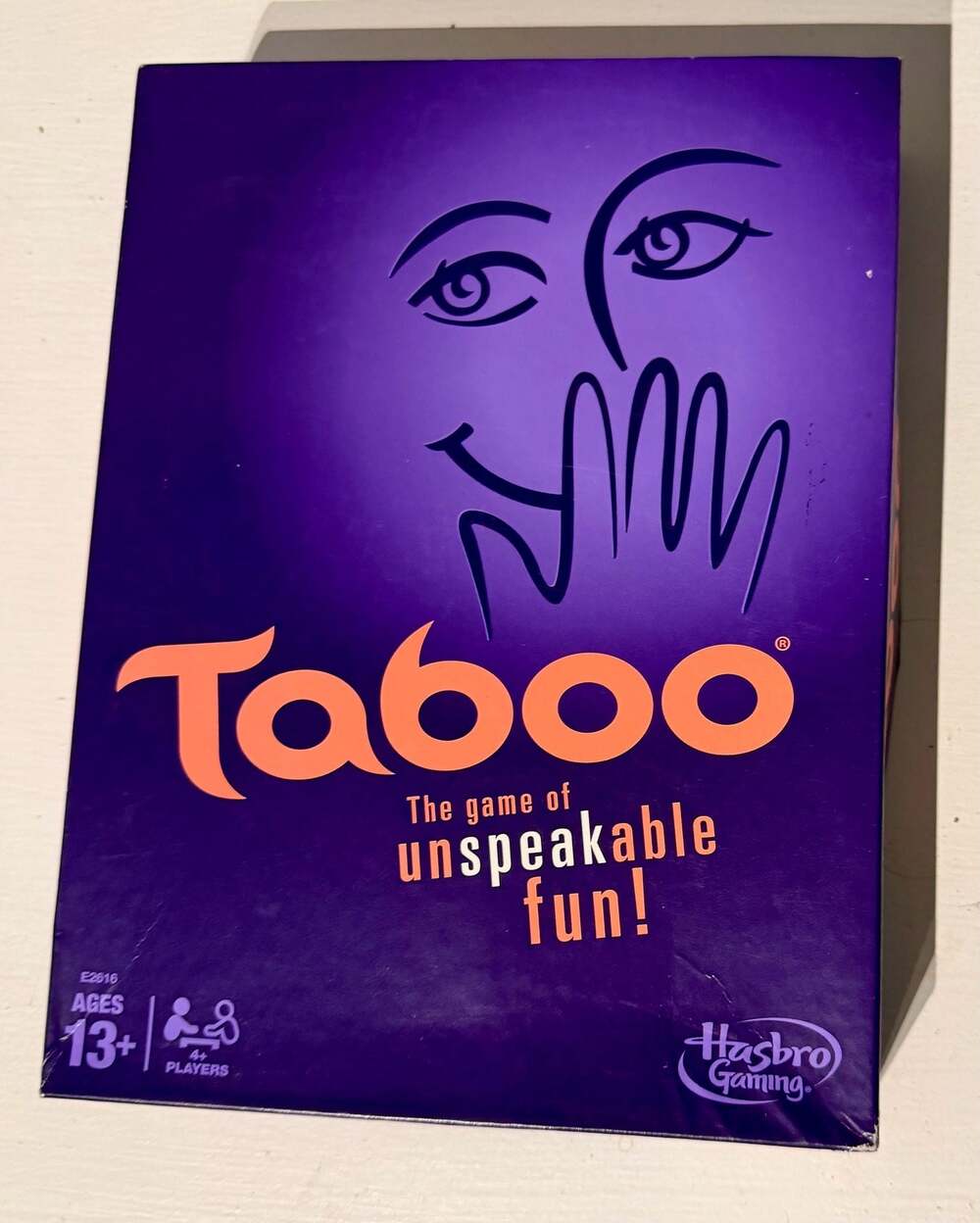 Hasbro Taboo: The Game of Unspeakable Fun (E2616) New